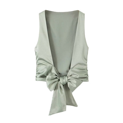 Top Backless de Seda Satinada para Mujer - Image 46