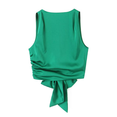 Top Backless de Seda Satinada para Mujer - Image 51