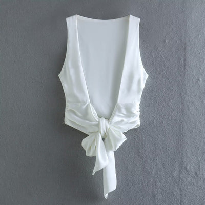 Top Backless de Seda Satinada para Mujer - Image 53