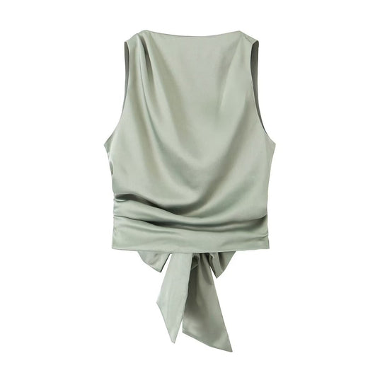 Top Backless de Seda Satinada para Mujer - Image 57