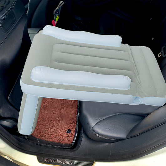 Colchón Inflable para Auto con Respaldo Plegable - Almohada de Aire Acolchada para Viajes - Image 32