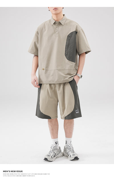 Pantalones Cortos Deportivos Retro Secado Rápido para Hombre - Image 9