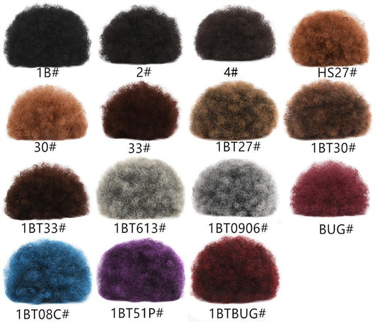 Peluca Afro Voluminosa Micro-Rizos Fluffy - Bolsa de Cabello - Image 49