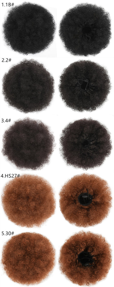 Peluca Afro Voluminosa Micro-Rizos Fluffy - Bolsa de Cabello - Image 51