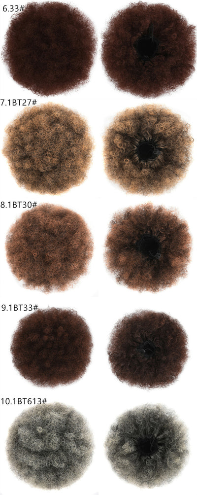 Peluca Afro Voluminosa Micro-Rizos Fluffy - Bolsa de Cabello - Image 53