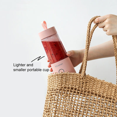 Licuadora Portátil 350ml USB Recargable - Batidora Eléctrica para Smoothies y Jugos - Image 23