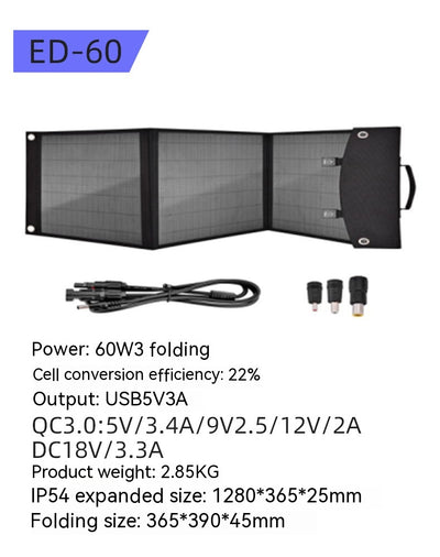 Panel Solar Portátil 200W - Cargador Plegable de Alta Potencia para Aventuras Outdoor - Image 15