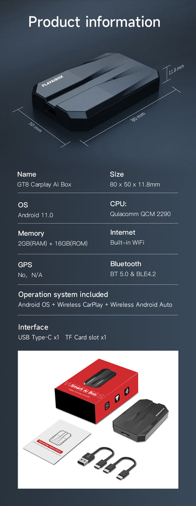 Adaptador CarPlay Inalámbrico con IA - Convierte tu Auto en Inteligente - Image 19