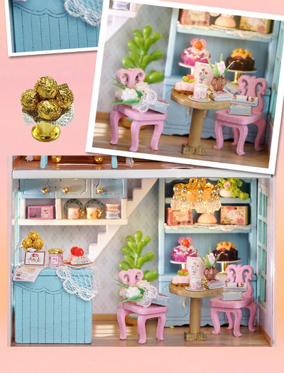 Miniatura de Casa Artesanal de Madera - Colección Adorable para Decorar - Image 65