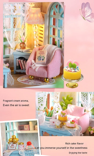 Miniatura de Casa Artesanal de Madera - Colección Adorable para Decorar - Image 71