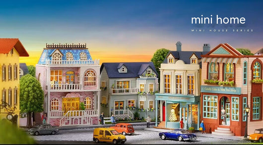 Miniatura de Casa Artesanal de Madera - Colección Adorable para Decorar - Image 72