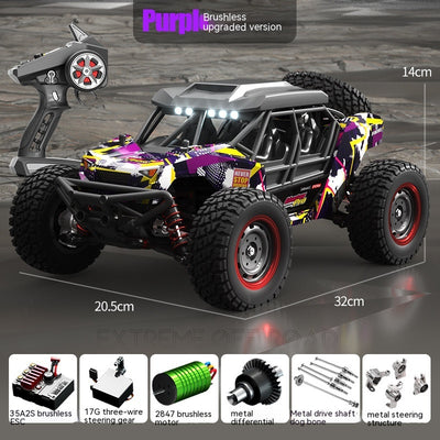 Auto de Carreras 4x4 Brushless de Alta Velocidad con Control Remoto - Image 8