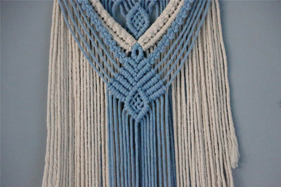 Tapiz de Algodón Tejido a Mano con Borlas Retro - Image 16