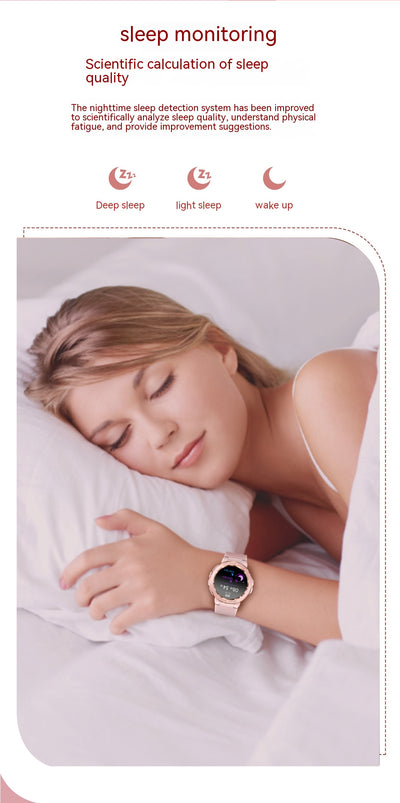 Reloj Inteligente Femenino MK60 con Llamadas Bluetooth y Múltiples Funciones - Image 18