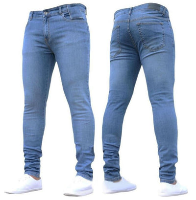 Pantalones Skinny Ajustados para Hombre - Estilo Explosivo - Image 8