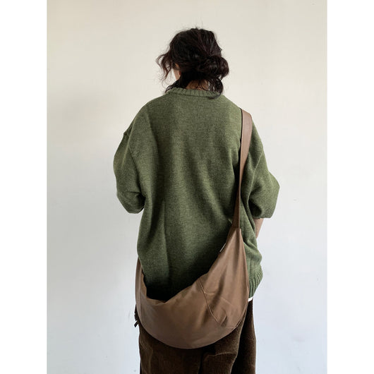 Suéter Retro Universitario Otoño - Pullover Tejido Holgado Unisex - Image 10