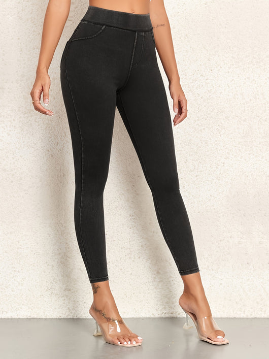 Pantalones Deportivos Versátiles con Doble Bolsillo para Running, Yoga y Uso Casual - Image 21