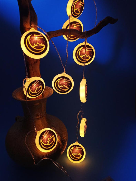 Lámpara Decorativa Xingyue Castle con Cadena de Iluminación LED - Image 38