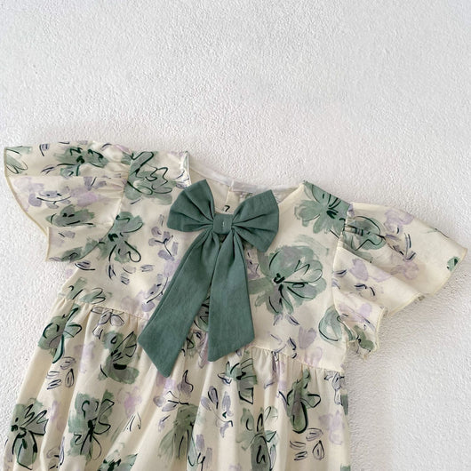 Mono Estampado con Lazo para Bebé Niña - Diseño Triangular - Image 26