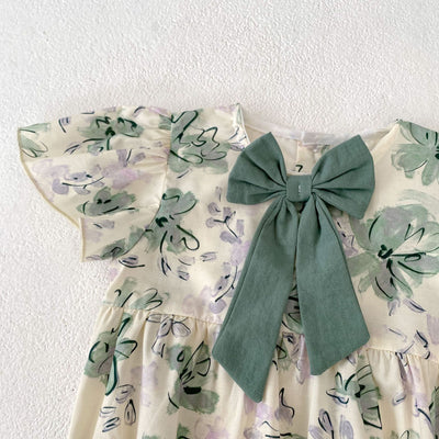 Mono Estampado con Lazo para Bebé Niña - Diseño Triangular - Image 27