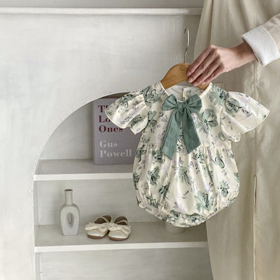 Mono Estampado con Lazo para Bebé Niña - Diseño Triangular - Image 31