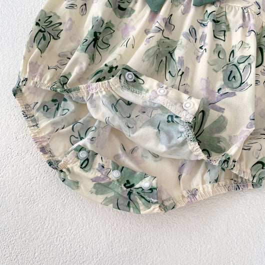 Mono Estampado con Lazo para Bebé Niña - Diseño Triangular - Image 39