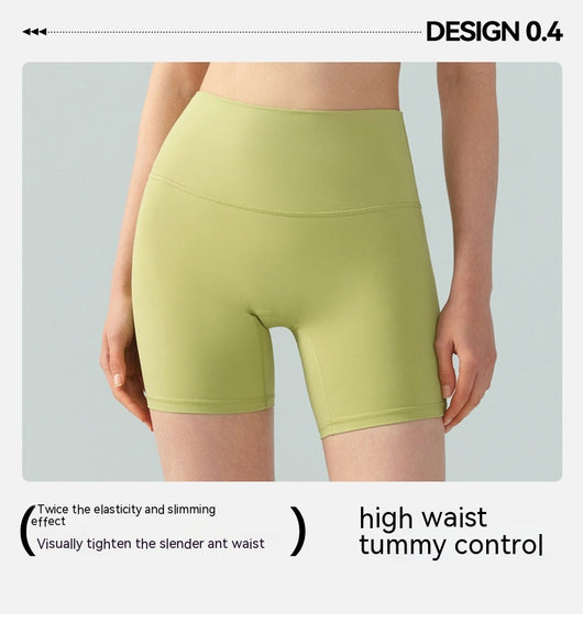 Shorts Deportivos Lycra para Yoga Mujer - Levanta Cadera, Cintura Alta y Protección Anti-Exposición - Image 22