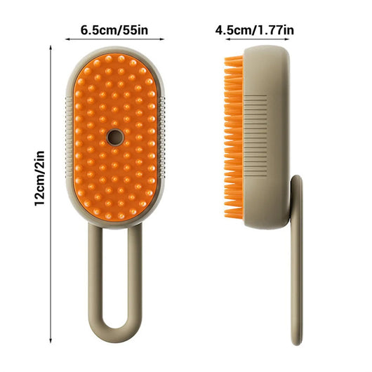 Cepillo de Vapor 3 en 1 para Mascotas - Peine Eléctrico con Spray para Gatos y Perros - Image 22
