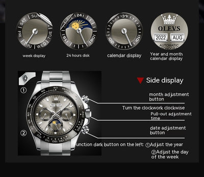Reloj Automático Multifuncional para Hombre - Image 7