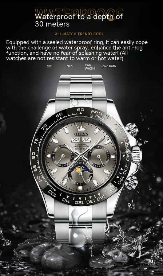 Reloj Automático Multifuncional para Hombre - Image 9
