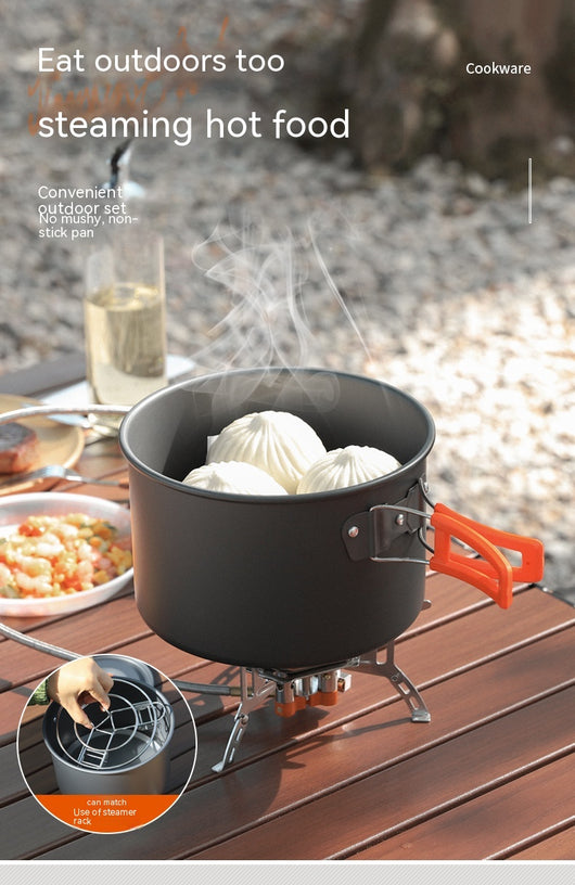Juego de Ollas Portátil para Camping y Picnic en Grupo - Image 16