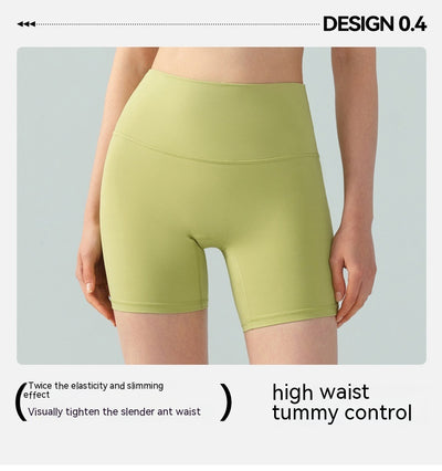 Shorts Deportivos Lycra para Yoga Mujer - Levanta Cadera, Cintura Alta y Protección Anti-Exposición - Image 35