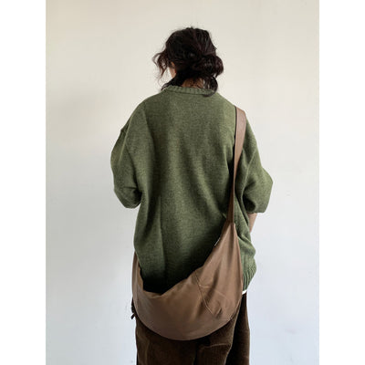 Suéter Retro Universitario Otoño - Pullover Tejido Holgado Unisex - Image 22