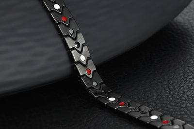 Pulsera Magnética de Corazón en Acero de Titanio - Image 7