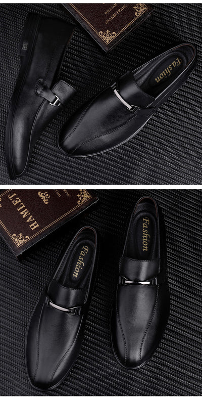 Zapatos de Cuero Casual Versátiles para Hombre y Mujer - Image 10