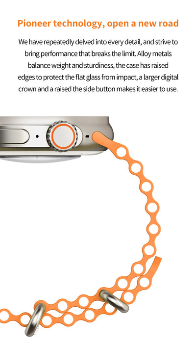 Reloj Inteligente K9 Pantalla Redonda 1.39" con Carga Inalámbrica y NFC - Image 12