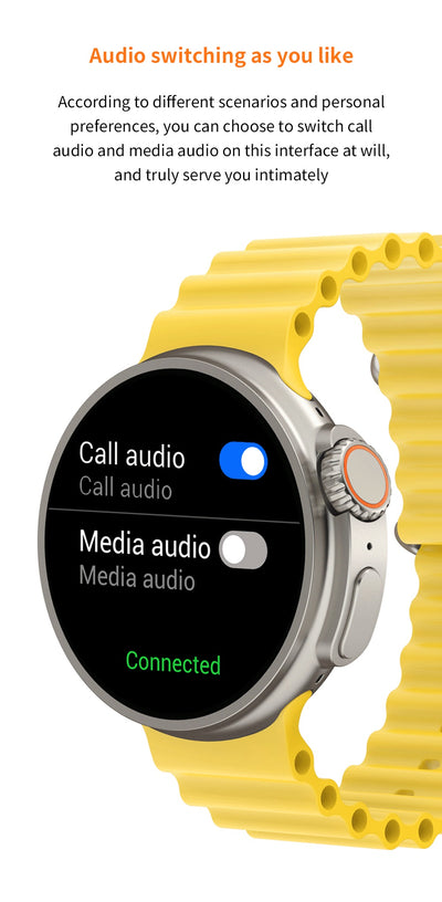 Reloj Inteligente K9 Pantalla Redonda 1.39" con Carga Inalámbrica y NFC - Image 18