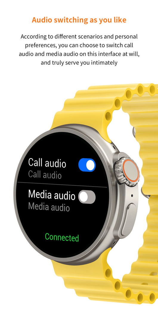 Reloj Inteligente K9 Pantalla Redonda 1.39" con Carga Inalámbrica y NFC - Image 18
