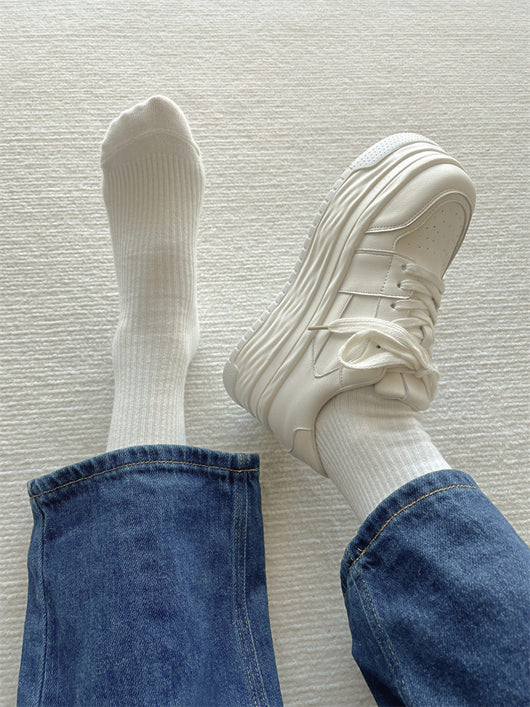 Zapatillas Deportivas Estilo Hong Kong con Suela Reforzada y Alzada Interna - Image 14