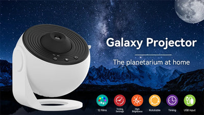 Proyector Galaxia 360° - Lámpara Planetario Rotativa para Dormitorio Infantil - Image 17