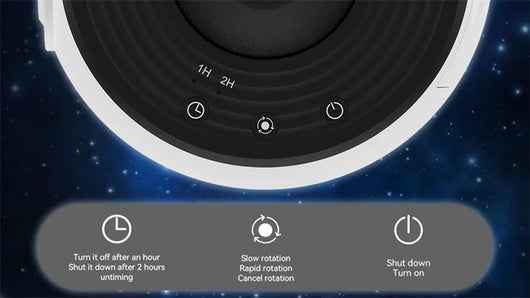 Proyector Galaxia 360° - Lámpara Planetario Rotativa para Dormitorio Infantil - Image 22