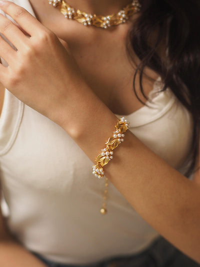 Pulsera Francesa de Perlas Serie Jin Gui - Image 8