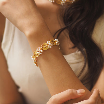 Pulsera Francesa de Perlas Serie Jin Gui - Image 9