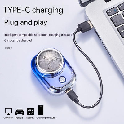 Afeitadora Portátil Mini con Carga USB para Viajes - Image 9