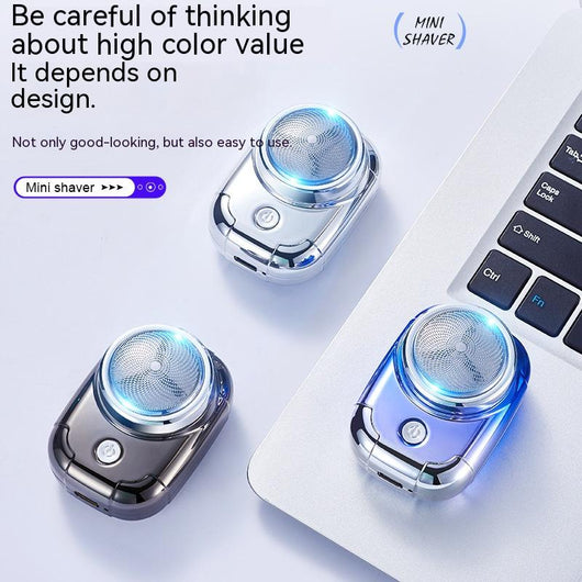 Afeitadora Portátil Mini con Carga USB para Viajes - Image 10
