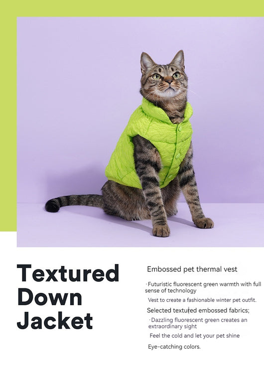 Chaleco Térmico Universal para Gatos y Perros - Abrigo Invierno Antiestático - Image 6