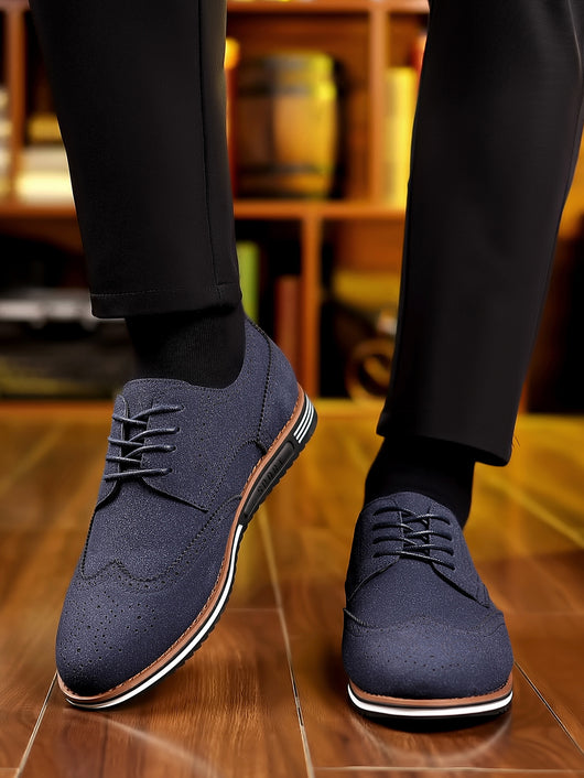 Zapatos Casuales para Hombre Talla Grande - Gamuza Baja Acabado Mate - Image 20