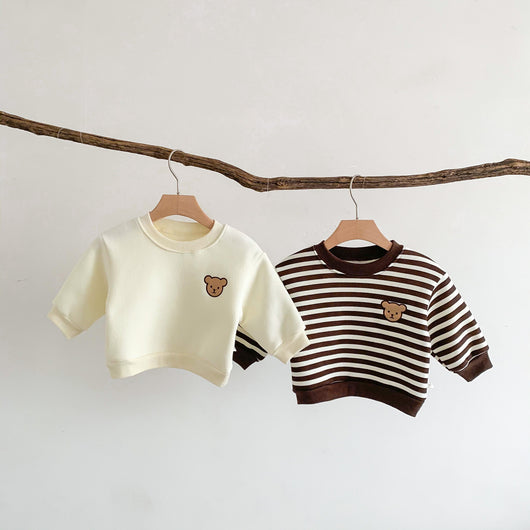 Suéter de Terciopelo para Bebé - Cuello Redondo Cálido - Image 25