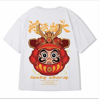 Camiseta Estampada Onda Street Dance Retro - Cuello Redondo Manga Corta Hombre - Image 16