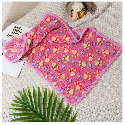 Manta Térmica Coral Fleece Cuatro Estaciones con Estampado de Perros y Gatos - Image 31